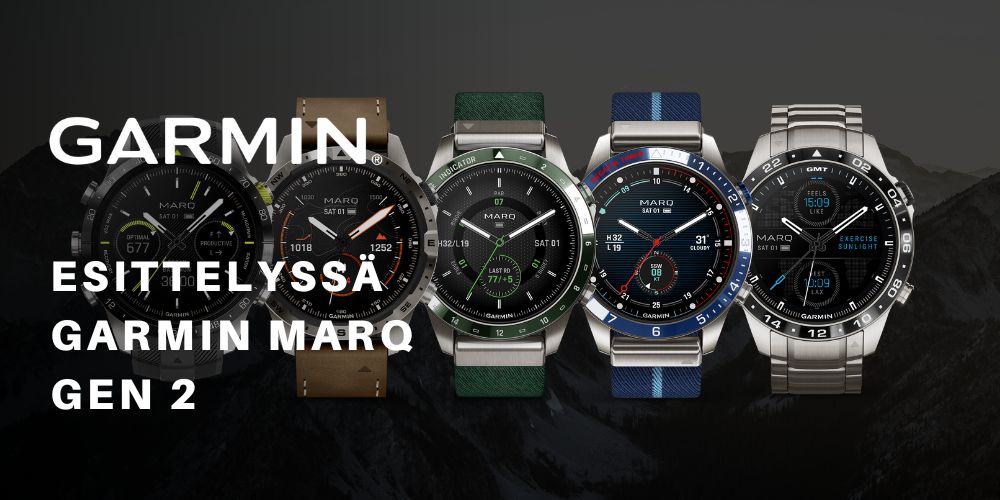 Esittelyssä Garmin MARQ Gen 2 älykellot Laatukorun blogissa