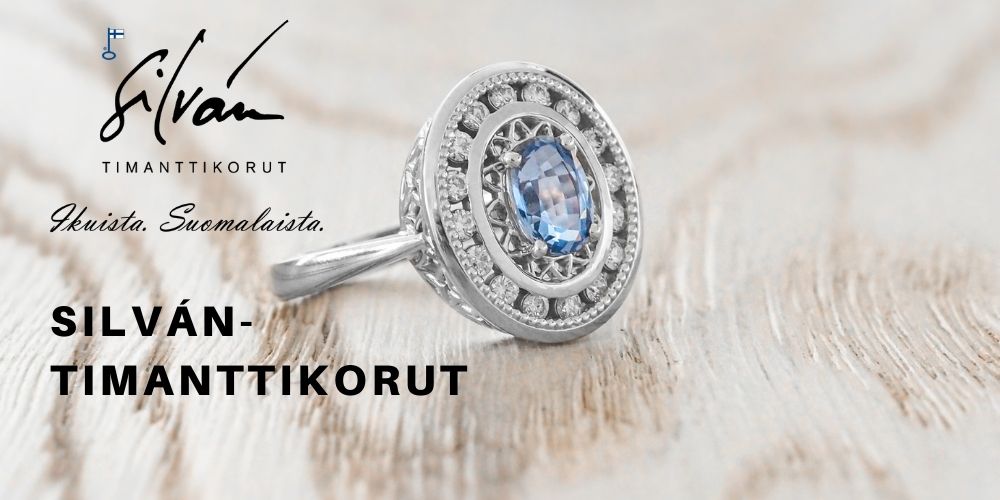Silván timanttikorut ja vihkisormukset esittely
