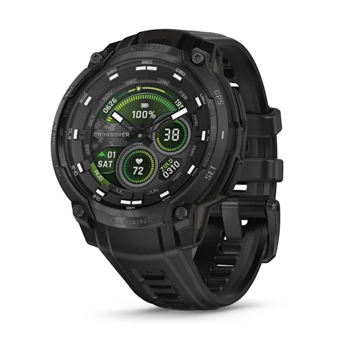 Garmin Instinct Crossover AMOLED Tactical Edition GPS Hybrid Smartwatc