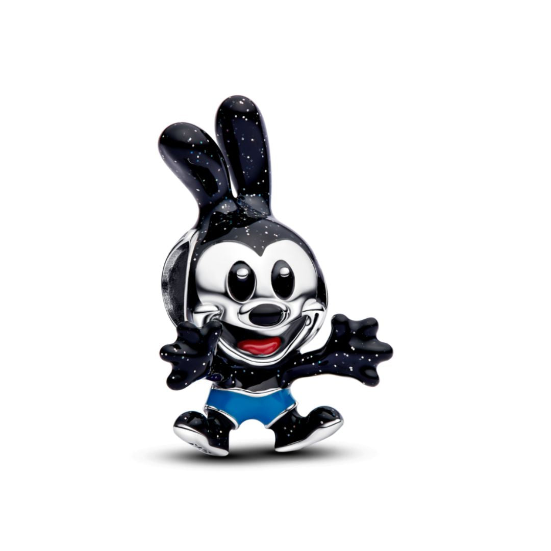 アクセサリー Oswald@ Pandora Disney Oswald The Lucky Rabbit Charm, Silver, 794021C01