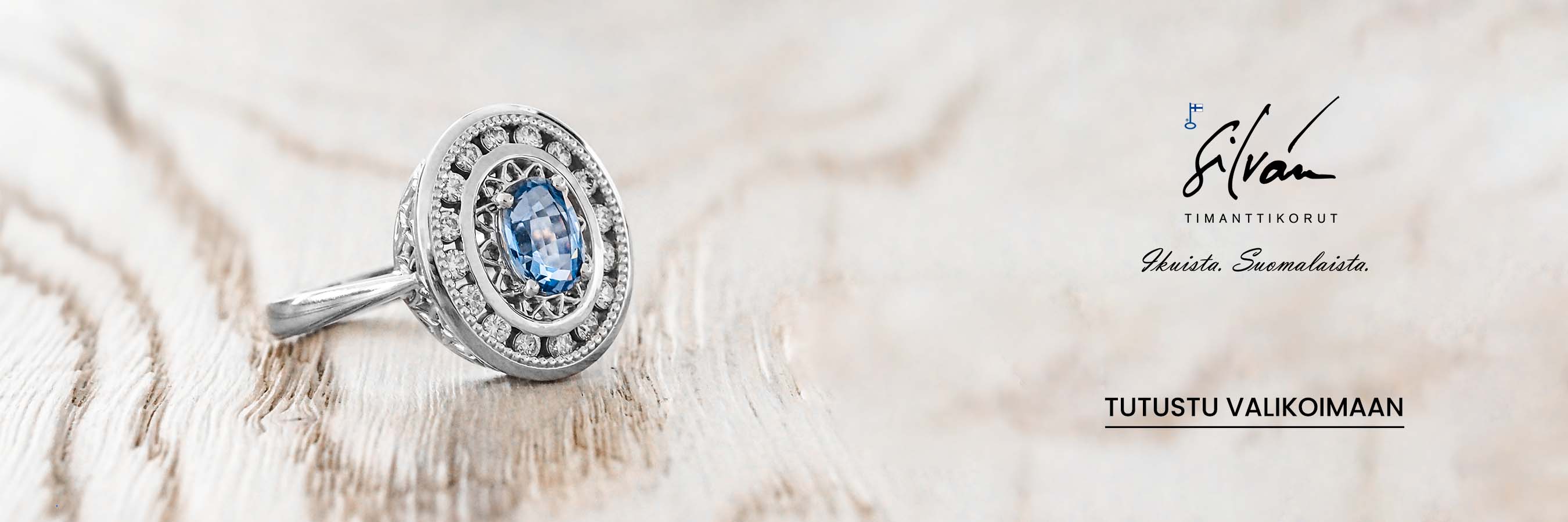 Laatukorun Silván timanttikorut