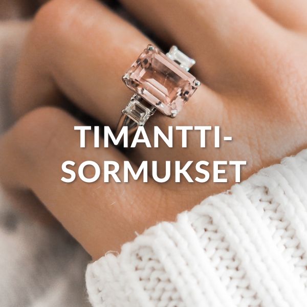 Timanttisormukset helposti ja turvallisesti netistä - Löydä unelmiesi timanttisormus Laatukorusta