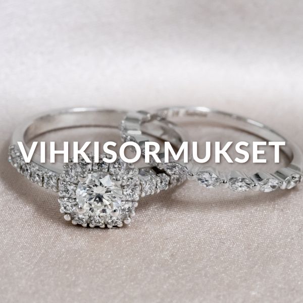 Vihkisormukset Laatukorusta - Löydä unelmiesi vihkisormus