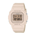Casio Baby-G BGD-565U-4ER rannekello vaalealla kuorella ja rannekkeella