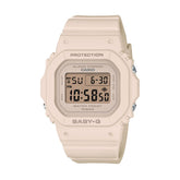 Casio Baby-G BGD-565U-4ER rannekello vaalealla kuorella ja rannekkeella