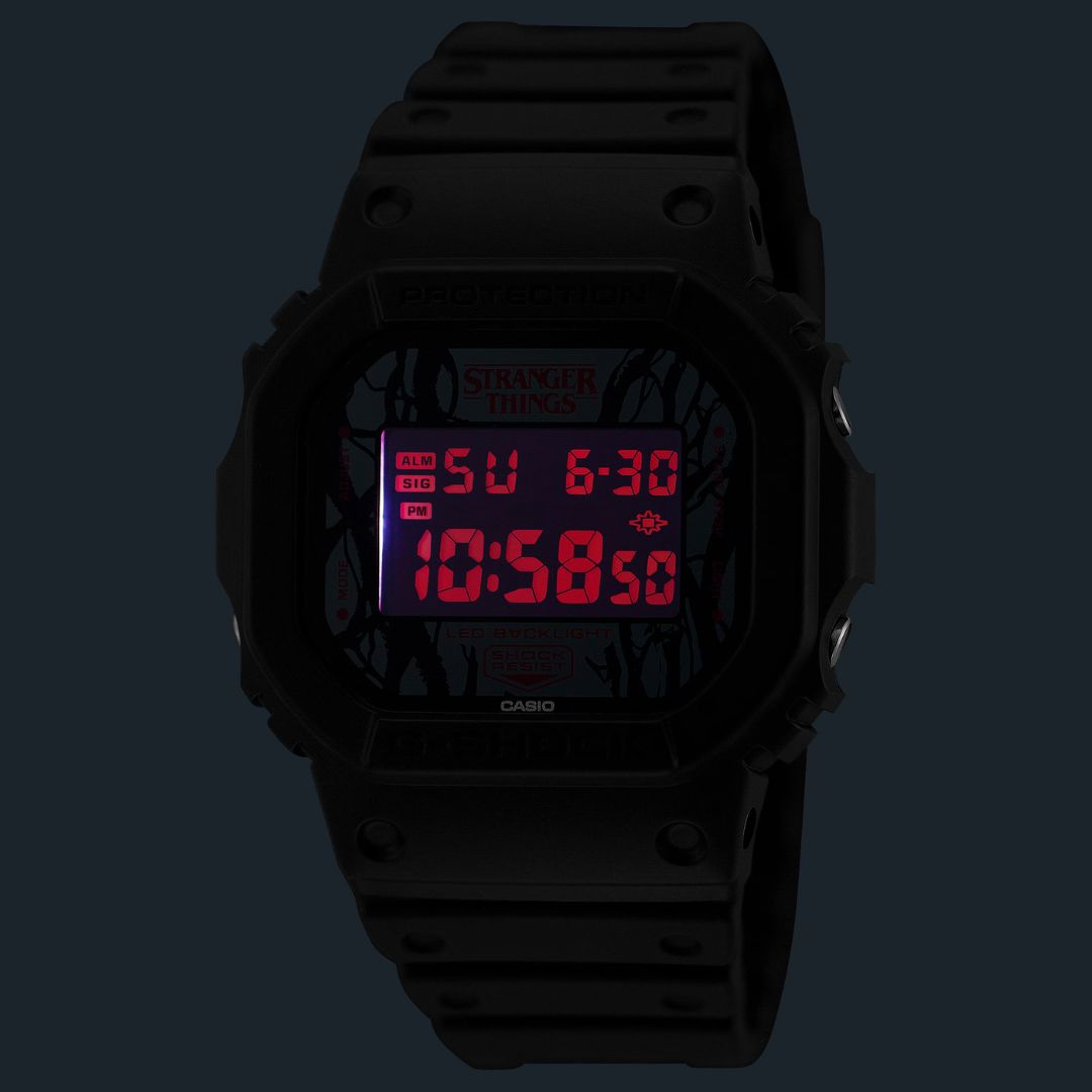 Casio G-Shock DW-5600STT-1ER  Stranger Things digitaalinen rannekello