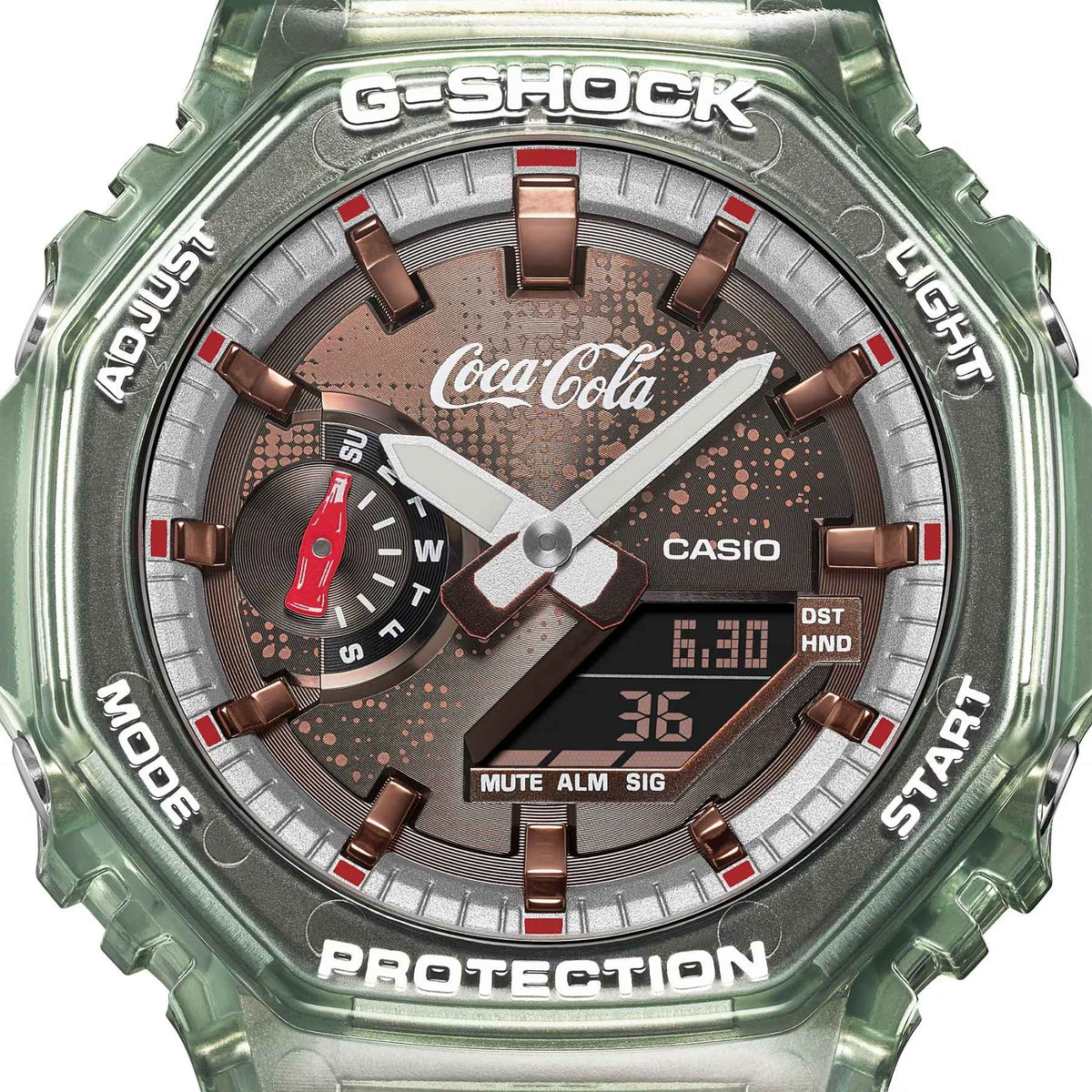 Casio G-Shock GA-2100CC-3A Coca Cola -rannekello