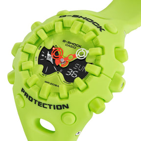 Casio G-Shock GA-V01-9AER miesten rannekello, vihreä ranneke ja taulu