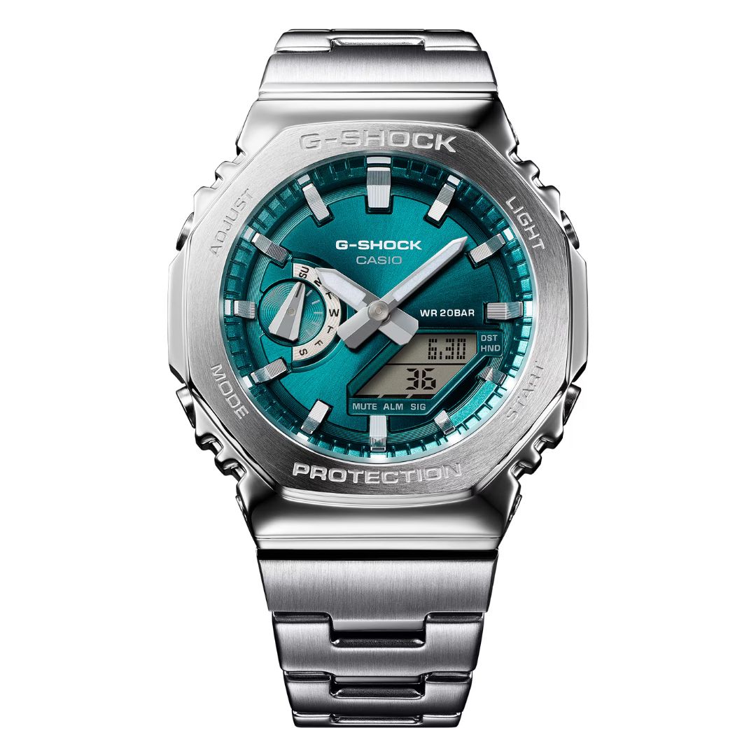 Casio G-Shock GM-2110D-3A1ER anadigi-rannekello