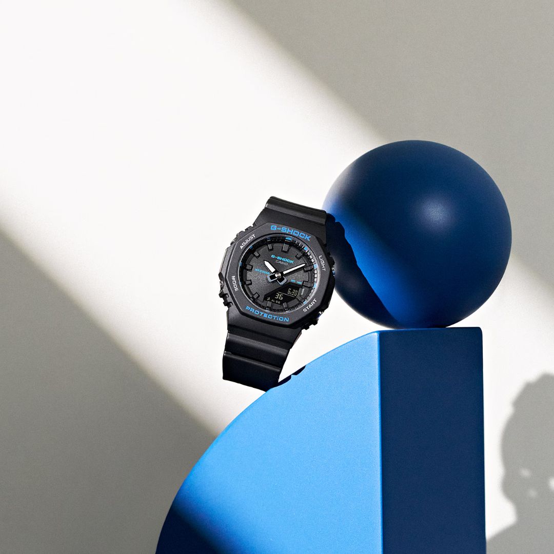 Casio G-Shock GMA-P2100BA-1AER musta naisten rannekello