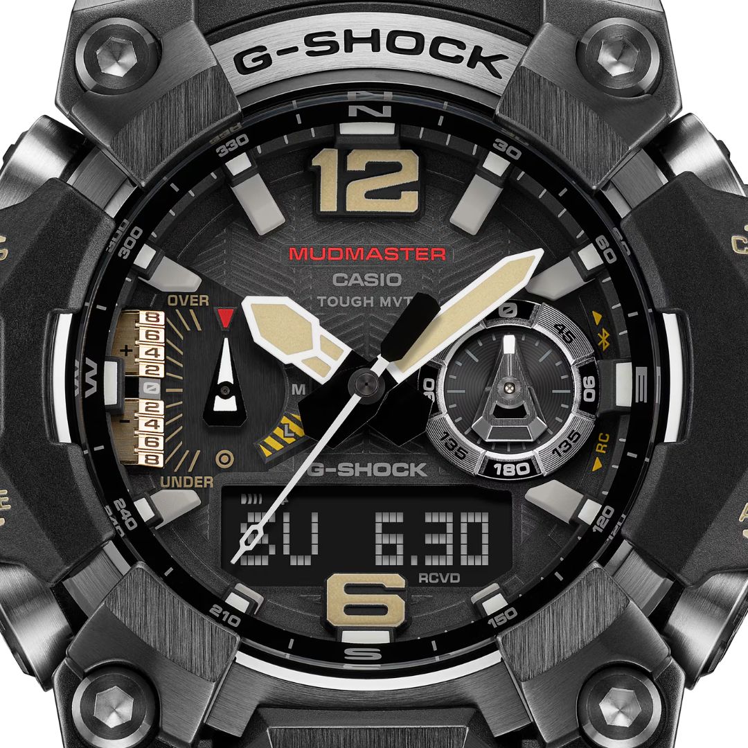 Casio G-Shock Mudmaster GWG-B1000-1AER anadigi-rannekello