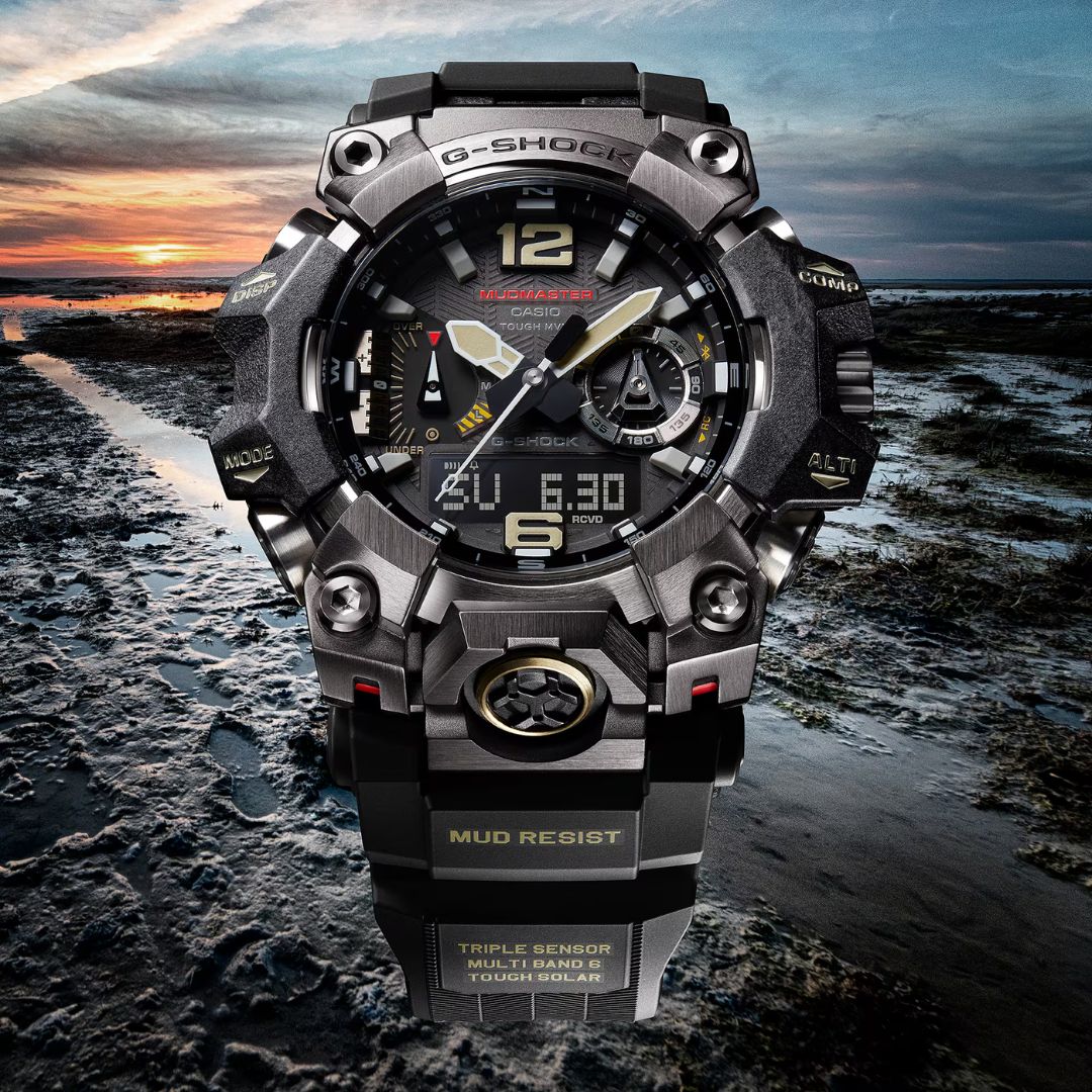 Casio G-Shock Mudmaster GWG-B1000-1AER iskunkestävä rannekello