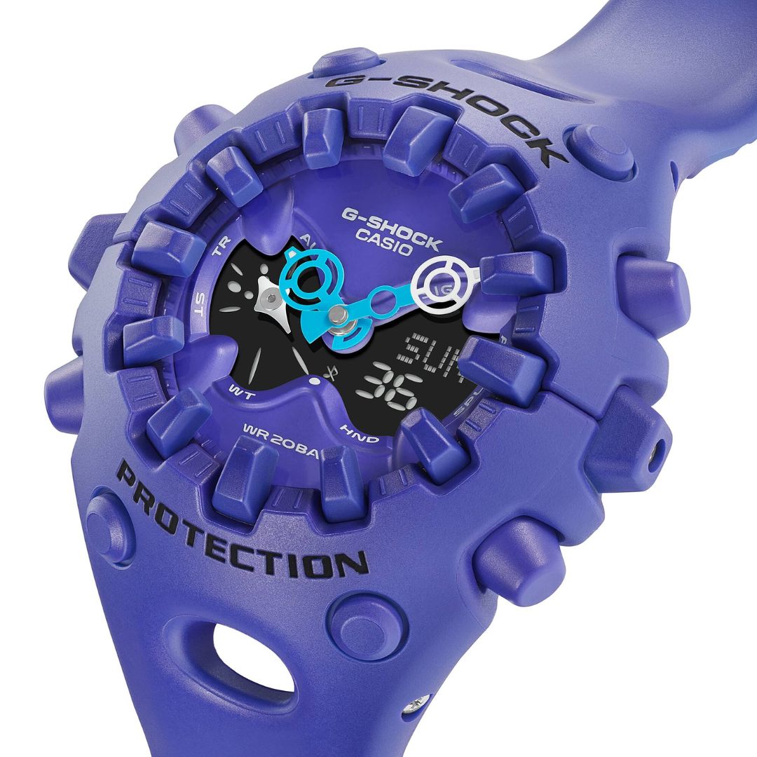Casio G-Shock rannekello GA-V01-2AER, sinivioletti