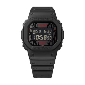 Casio G-Shock x Stranger Things DW-5600STT-1ER digitaalirannekello, musta