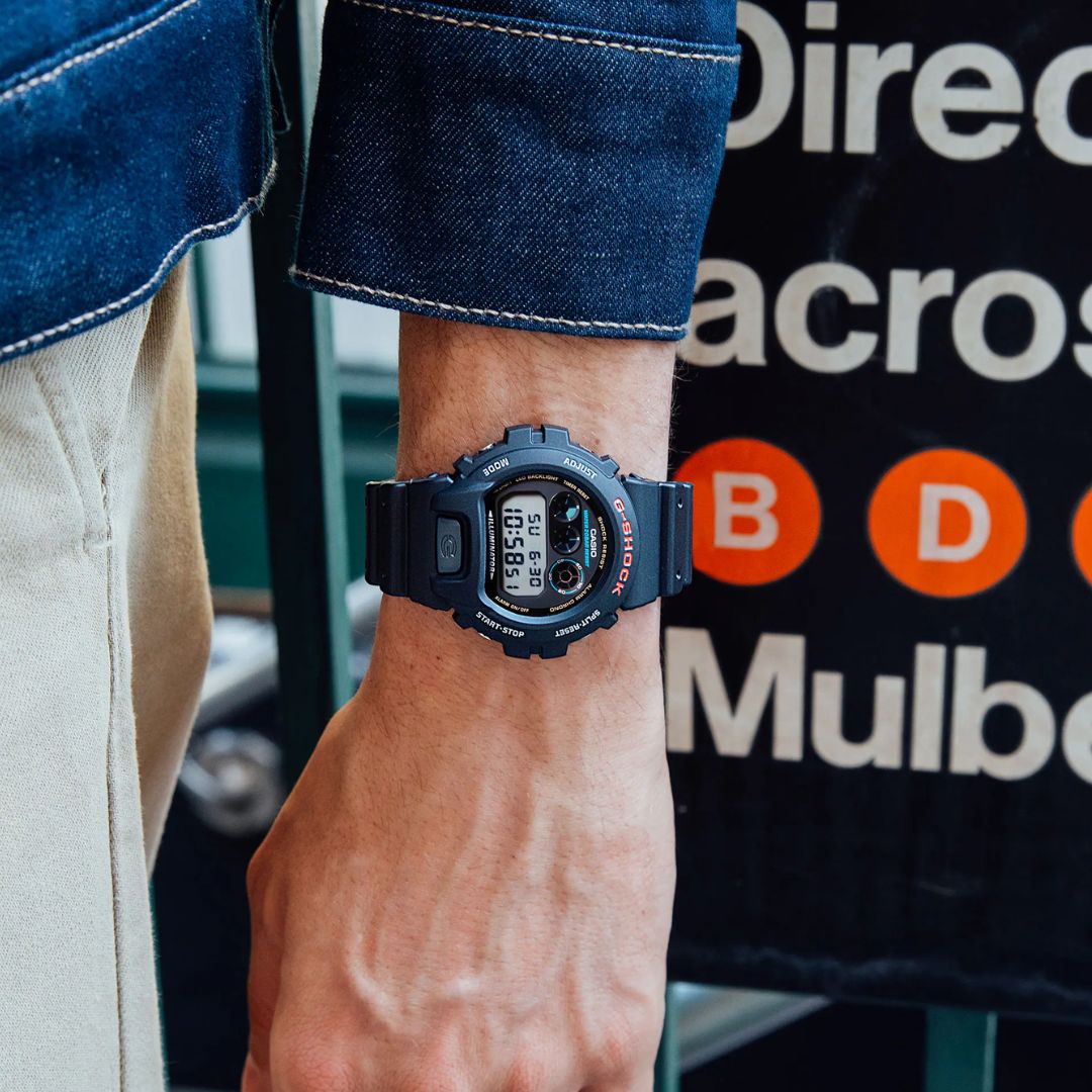 Casio G-Shock DW-6900U-1 rannekello