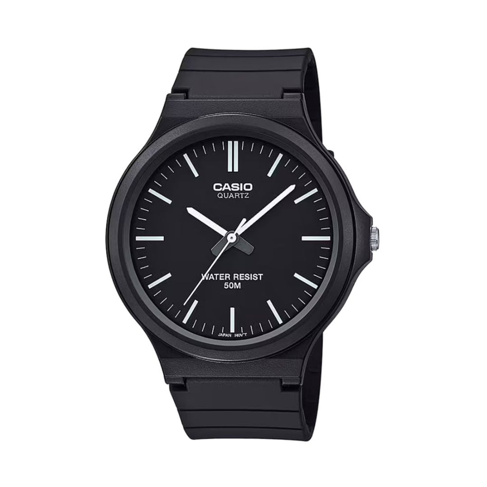 Montre CASIO MRW-200H-1B Pour Homme - Résistance à L'eau 100M, Lunette Rotative, Neuve Avec étiquettes