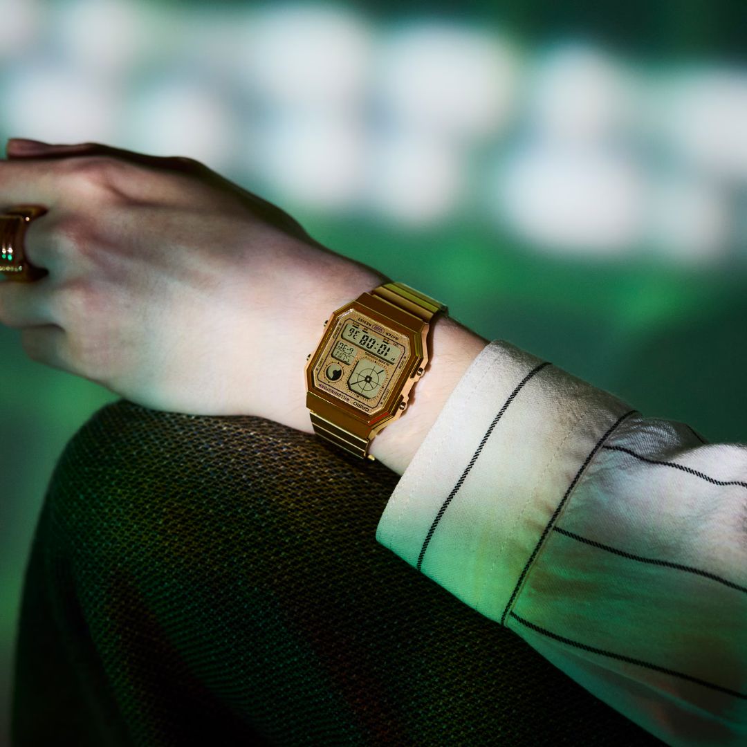 Casio Vintage A130WEG-9AEF rannekello, unisex-malli