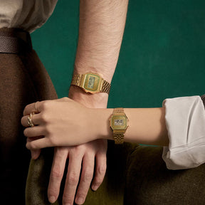 Casio Vintage A158WEGV-9AEF rannekello, unisex-malli