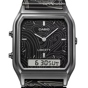 Casio Vintage AQ-230EBLT-1AER rannekello, anadigi-näyttö