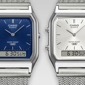 Casio Vintage AQ-230EM-7AEF anadigi-rannekello