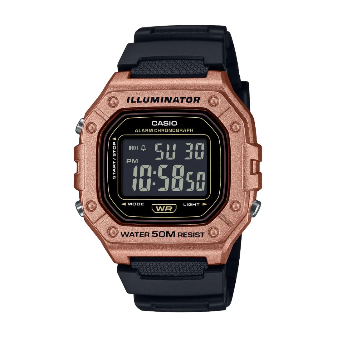 Casio W-218HM-5BVEF rannekello