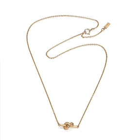 Efva Attling Love Knot & Stars kaulakoru, 18K keltakultaa timanteilla