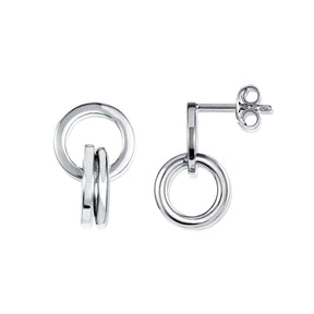 Efva Attling Messy Rings korvakorut, hopeat