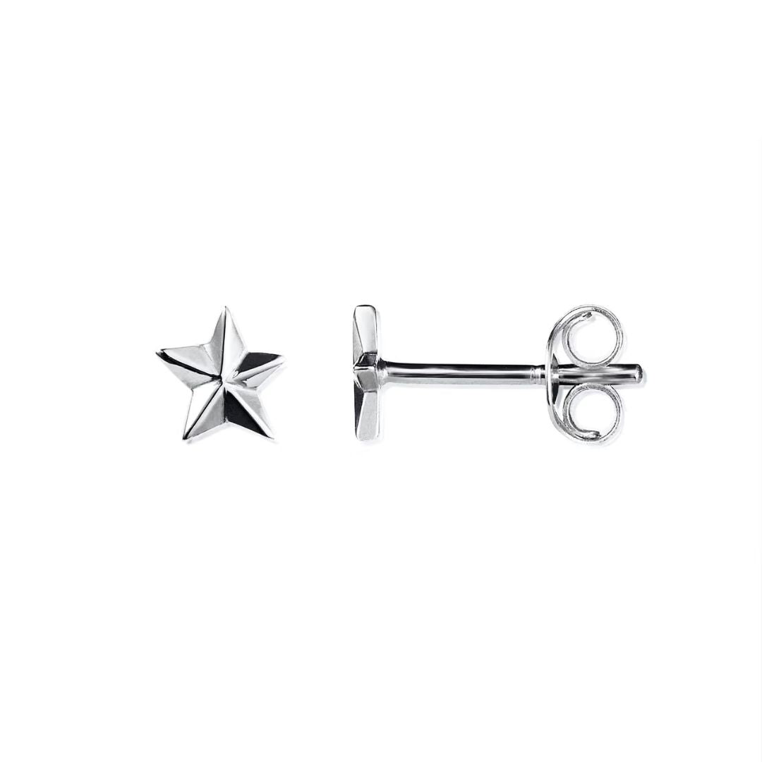 Efva Attling Micro Catch A Falling Star Stud nappikorvakorut, hopeaa