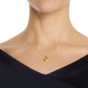 Efva Attling Mini Rose Petal kaulakoru, keltakultaa