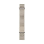 Garmin QuickFit 20 mm pitkä ranskanharmaa kangasranneke suorana edestä valkoisella taustalla