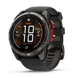 Garmin Fenix 8 Pro MicroLED 51mm LTE Sapphire, harmaa DLC-titaani ja musta ranneke, älykello 010-03380-01