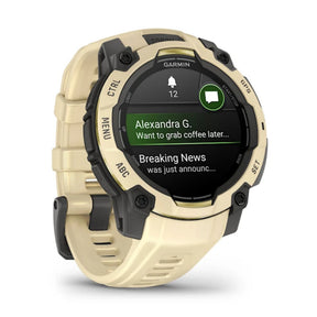 Garmin Instinct 3 AMOLED, 45mm, sitruunankeltainen, GPS-älykello, 010-02936-02