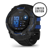 Garmin Instinct 3 AMOLED, 50mm, musta ja sähkönsininen, GPS-älykello 010-03020-03
