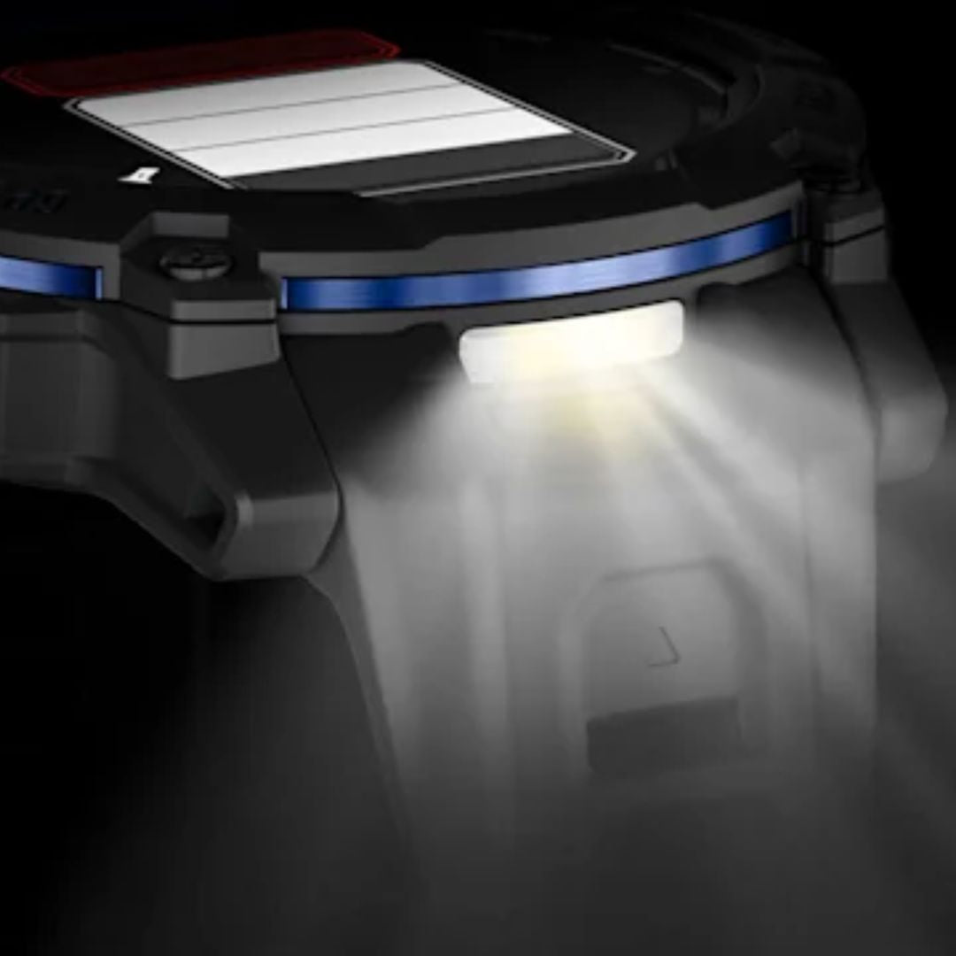 Garmin Instinct 3 AMOLED, 50mm, musta ja sähkönsininen, GPS-älykello 010-03020-03