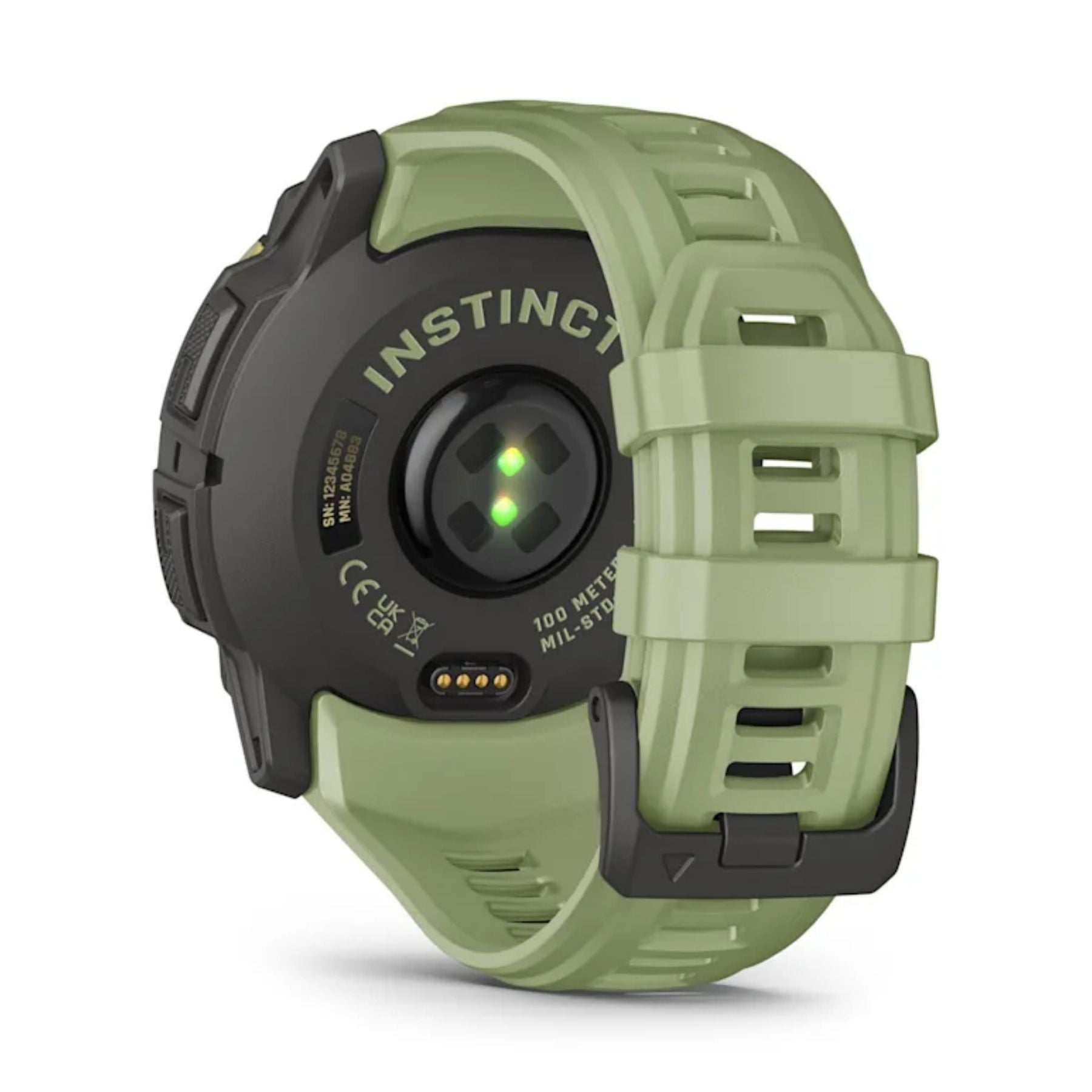 Garmin Instinct 3 AMOLED, 50mm, saniaisenvihreä, GPS-älykello 010-03020-02