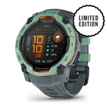 Garmin Instinct 3 AMOLED, 50mm, vedenvihreä ja harmaa, GPS-älykello 010-03020-01