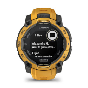 Garmin Instinct 3 Solar, 45mm, auringonkeltainen, GPS-älykello 010-02934-02