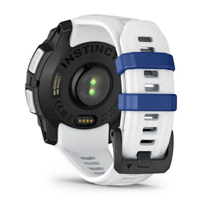 Garmin Instinct 3 Solar, 45mm, vaaleanharmaa ja sähkönsininen, GPS-älykello 010-02934-03