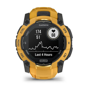 Garmin Instinct 3 Solar, 50mm, auringonkeltainen, GPS-älykello, 010-02935-02