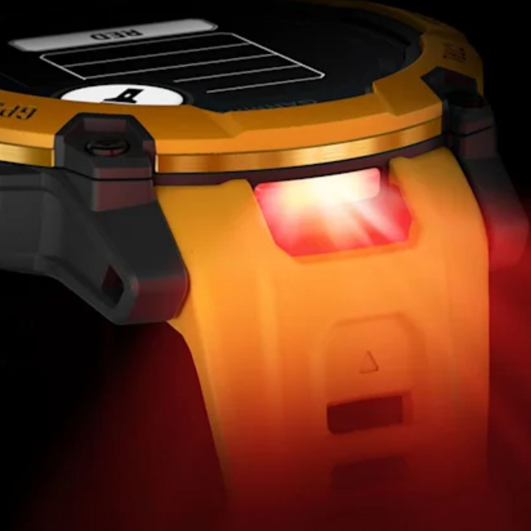 Garmin Instinct 3 Solar, 50mm, auringonkeltainen, GPS-älykello, 010-02935-02