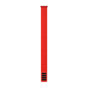 Garmin UltraFit nailonranneke 22mm, tulenpunainen, 010-13306-12