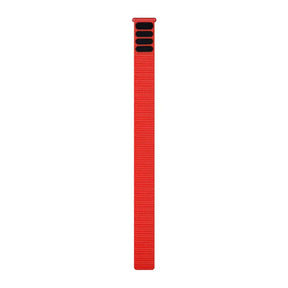 Garmin UltraFit nailonranneke 22mm, tulenpunainen, 010-13306-12