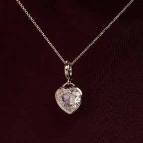 TI SENTO Heart kaulakoru, hopeaa ja zirkoni, 6861ZI
