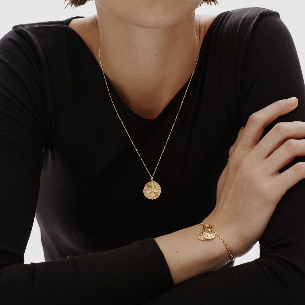 Kalevala Amuletti Neliapila riipus, pronssi