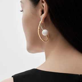 Kalevala Itu korvakorut, hopea, kultaus ja lasihelmi, Kalevala Modern, 261001403JK