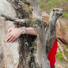 Kalevala Männyt rannekoru, hopea, 251001100