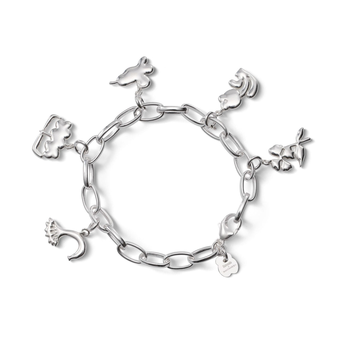 Kalevala x Marimekko Garden Paahde hela, hopeaa