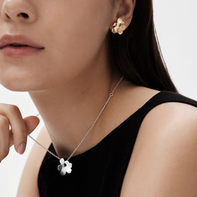 Kalevala x Marimekko Unikko mini korvakorut, pronssia