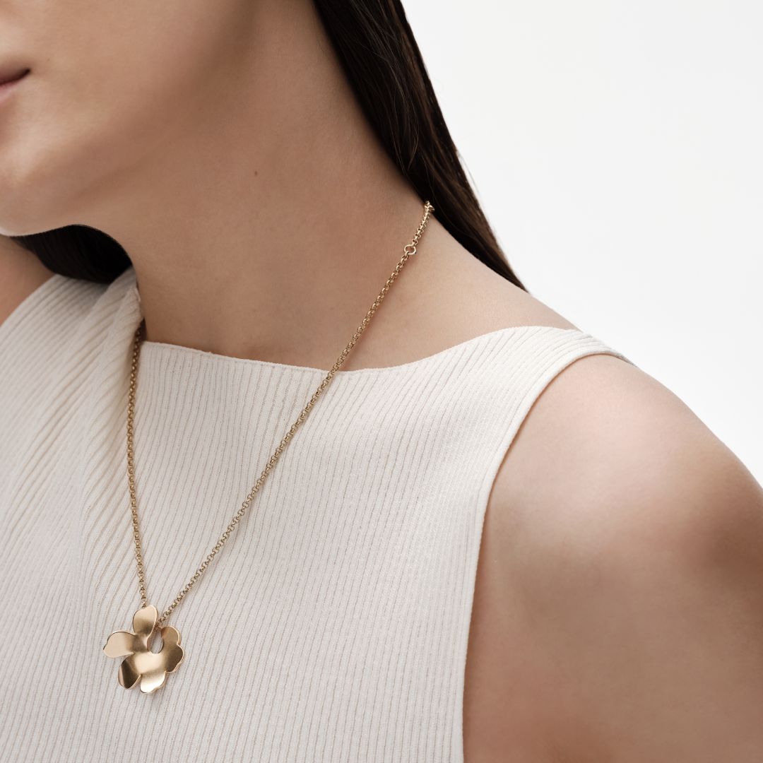 Kalevala x Marimekko Unikko pieni riipus, pronssia