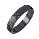 Kohinoor Duetto Black Edition, Frost kihlasormus, musta zirkonium 006-806